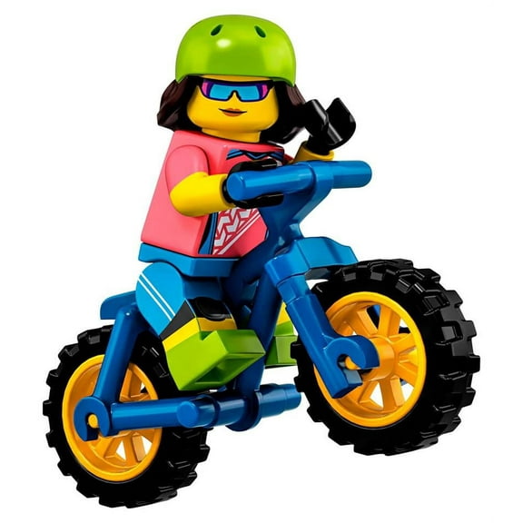 LEGO 71025 Series 19 Collectible Minifigure - Female BMX Bike Rider