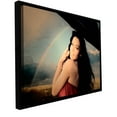 thumbnail image 2 of Dean Uhlinger "Green Eyes And Summer Rain" Floater-Framed Gallery-Wrapped Canvas, 2 of 2