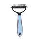 thumbnail image 1 of For Long Unkempt Hair Removal Comb Dog Brush Grooming Cat Fur Trimming Pad Remover Brush Beauty Tool Blue L, 1 of 5