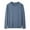 Blue, variant on Pullovers for Men Men's Long Sleeve Sweatshirts Casual Crew Neck Solid Color Basic Under Sweatshirts Loose Soft Stretch Pullover T-Shirts