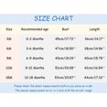 thumbnail image 3 of MEZZALL Toddler Girls Lace Long Sleeve Romper Bodysuits Dress Headbands Set Breathable Baby Wear, 3 of 4