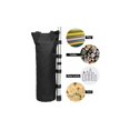 thumbnail image 5 of 4Pcs Sand Weight Bags Leg Weights for Pop Up Tent Sunshade Sunshade Foot Bag Weights, Black, 5 of 5