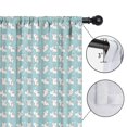 thumbnail image 4 of Blackout Kids Curtains,Light Blue Cartoon Unicorn Pattern Childrens Insulated Curtains Set Of 2,Bedroom Essentials,Toddler Room Decor 42"x54", 4 of 5