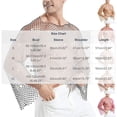 thumbnail image 2 of Mens Shirts, Men's Rhinestones Sparkle Fishnet Rave Tops Bell Sleeve Hollow Loose Sheer Festival Clubwear Shirts Streetwear, 2 of 5