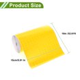 thumbnail image 4 of Unique Bargains Universal Reflective Tape Safety Warning Tape Reflector Conspicuity Tape for Trailer Trucks Bike Lemon Yellow 33ft x 6", 4 of 6