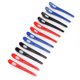 thumbnail image 4 of Pinzas para seccionar el cabello, 12 piezas Pinzas para el cabello antideslizantes de pico de pato de salón profesional Pinzas para el cabello de salón Diseño exquisito, 4 of 9