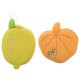 thumbnail image 1 of 2 esponjas de baño con forma de fruta para bebés y niños., 1 of 6