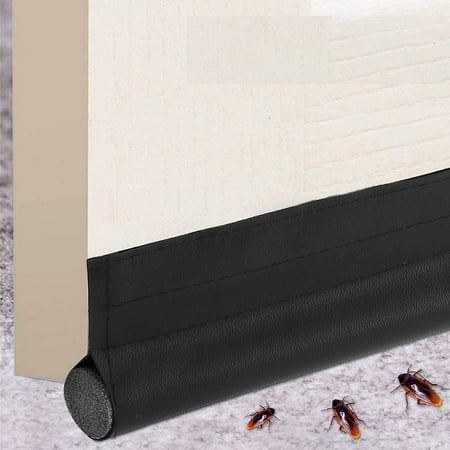 

Draft Stopper Single Sided Doors Insulator: Door Bottom Seal with Velcro Fastener - Energy Efficiency.