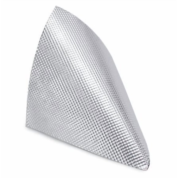 Design Engineering Thermal Acoustic Insulation 50501 3/16 Inch Thick; Aluminum Face Bonded To Composite Fiberglass Core; 2 Foot Length X 21 Inch Width; Self-Adhesive
