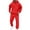 A267-Red, variant on FYDUU Men's Hoodie Sweatsuit Sets Men's Tracksuit 2 Piece Hoodies Casual Sweat Suits For Men Fall Winter Sweatshirts Athletic Sweatsuits Set Zip Pullover Sweatshirts