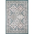 thumbnail image 1 of Alfombra de áreas de baldosas Vintage Becca Becca, 3 'x 5', azul nuLOOM Alfombra Vintage, 1 of 2