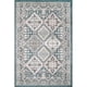 thumbnail image 1 of Alfombra de áreas de baldosas Vintage Becca Becca, 3 'x 5', azul nuLOOM Alfombra Vintage, 1 of 2