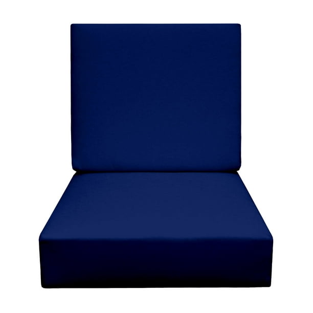 RSH Décor Indoor Outdoor Foam Deep Seating Cushion Set, 24” x 27” x 5
