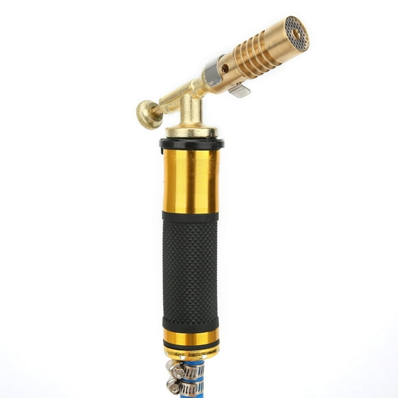 Propane Welding Tools, Propane Soldering Torch Durable Useful Gas Plumbing Torch Adjustable with Hose for Jewelry Making for Impurity Removal