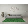 thumbnail image 3 of Ahgly Company Indoor Rectangle Abstract Emerald Green Modern Area Rugs, 8' x 10', 3 of 4