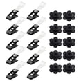 thumbnail image 4 of 20Pcs Simple Design Square Garden Flag Clips for Adults 3.2x3.2in, 4 of 8
