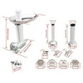 thumbnail image 3 of Broyeur Alimentaire en Métal Inoxydable Type Vertical Fournitures Dispositif de Broyage Robuste Résistant à l'Usure Outils de Cuisine Multifonctionnels pour Trancher Compresses, 3 of 9