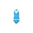 thumbnail image 1 of DKNY Womens Ruched Brief 2 Piece Tankini, Blue, X-Small, 1 of 1