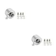 thumbnail image 3 of Redempat Quick Release Button Steering Wheel Hub For Easy Removal Moderate Apertures Suitable For Most silver 56*46*35mm 2Set, 3 of 6