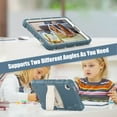 thumbnail image 4 of Allytechgroup Case for Samsung Galaxy Tab A11 2025/A9 2023 8.7", Kids Friendly Case with Kickstand Shockproof Back Cover for Galaxy Tab A11 (SM-X133/X135)/A9 (SM-X110/X115), Cornflowerblue, 4 of 9