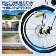 thumbnail image 7 of Gpower Peak 750W Electric Bike for Adults,22" Tire,48V10A Lithium Battery,City E-Bike,UL2849, 7 of 7
