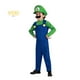 thumbnail image 1 of Super Mario Bros . Disfraz Para Niños Figura De Juego De Una Pieza Rol Usando SetGame Con Conjunto Con Sombrero Y BeardSuper, 1 of 3
