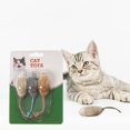 thumbnail image 2 of Juego De Juguetes De Simulación Para Gatos Juguetes De Plumas Para Morder Y Rascar, 2 of 6