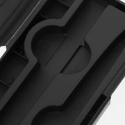 LEORX 1Set Plastic Caliper Carrying Box Digital Caliper Box Ruler Container for Workshop Home Use