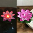 thumbnail image 2 of kedshhgu 6 PCS Waterproof Floating Lotus Light - Floating Flower Light Battery Operated Water Activated Pool Flower Lamp Wedding,Anniversary,Garden Decoration, 2 of 2
