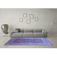 thumbnail image 3 of Ahgly Company Indoor Rectangle Oriental Blue Traditional Area Rugs, 8' x 12', 3 of 4