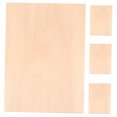 thumbnail image 5 of UPGRATOR 4Pcs Blank Wood Pieces Rectangular Wood Color For Carving Artists, 5 of 8