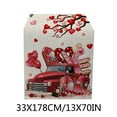 2025 Valentines Day Wedding Red Valentine's Day Table Flag Home Decor