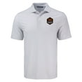 thumbnail image 2 of Men's Cutter & Buck Gray Houston Dynamo FC Pike Eco Diamond Dot Print Recycled Polo, 2 of 3