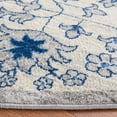 thumbnail image 3 of SAFAVIEH Brentwood Trecia Oriental Area Rug, Cream/Blue, 6'7" x 6'7" Round, 3 of 8