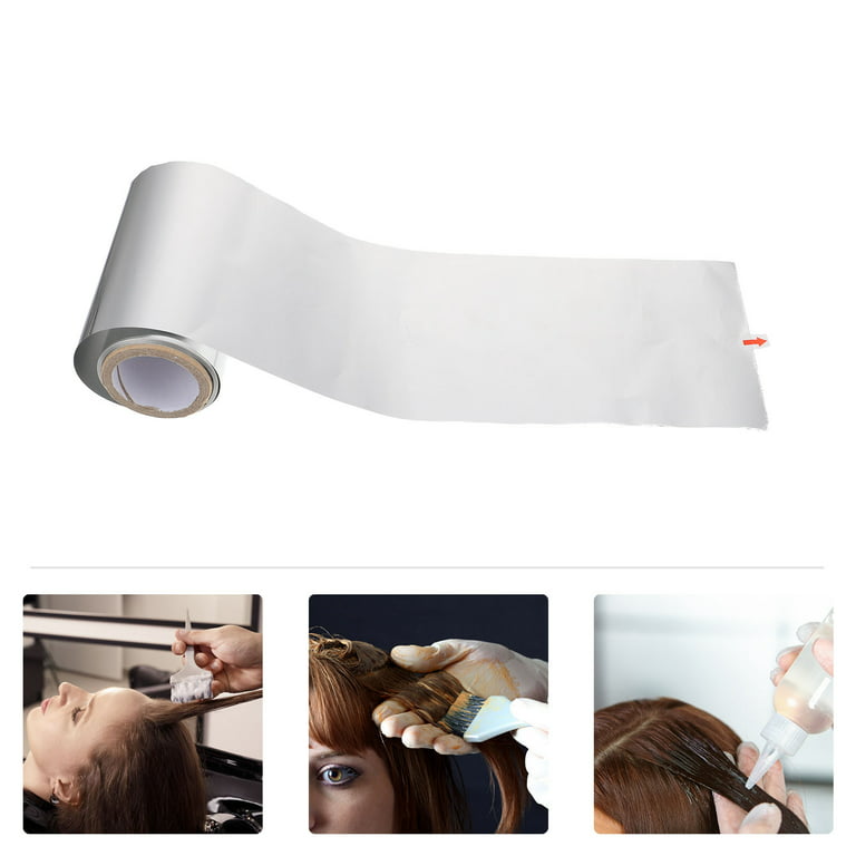 3 Rolls Highlighting Tin Foil Hair Foils Aluminum Foil Sheets for Home and  Salon 