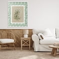 thumbnail image 3 of Stupell Industries Green Botanical Pattern White Framed Giclee Art, design by Carol Robinson, 3 of 9
