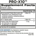 thumbnail image 2 of BioTrust Pro-X10 2.0 Probiotic Supplement - Probiotics for Digestive Health with Prebiotics - Immune System Support and GI Health - Free from Gluten, Soy and Dairy, Non GMO - 60 Capsules, 2 of 7
