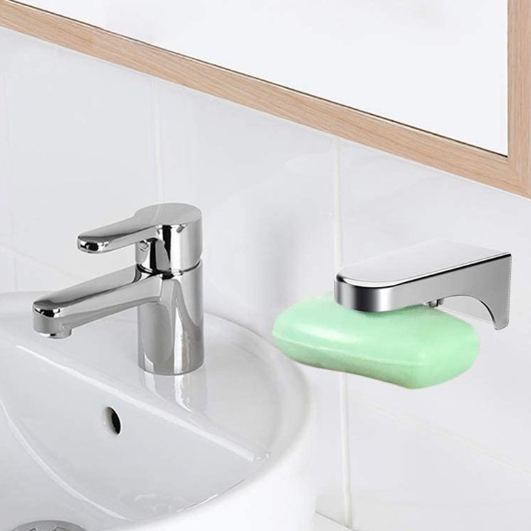 Soap Holder Magnetic Dish Wallbarsink Saver Magnet Bathroom Dispenser  Container Tray Cases Kitchen Towel Paper Plate Sponge - AliExpress