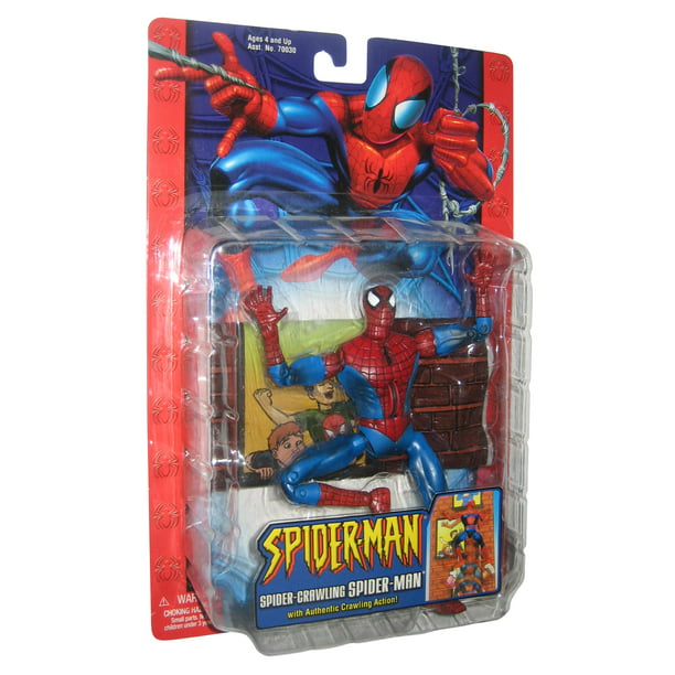 Marvel Spider-Man Classics Spider-Crawling Toy Biz Action Figure -  