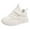 White, variant on TSADFHJI Girls Sneakers Size 3 Black Toddler Girl Sneakers Size 11.5 Girls Sports Shoes Fashionable New Pattern Solid Color Casual Flat Bottom Thick Bottom Comfortable Hook Loop Shoes 29 White