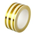 thumbnail image 4 of Luzkey 3xTile Sealing Tape Wall Peel and Stick Washroom Self Adhesive Tile Sticker Golden, 4 of 8