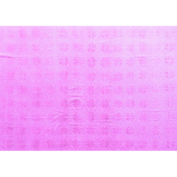 Ahgly Company Indoor Rectangle Abstract Purple Modern Area Rugs, 2' x 5'