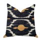 thumbnail image 1 of Plutus Cojínde lujo Ikat azul bohemio y naranja - Doble cara 16 "x 16" Plutus PBRA1313-1616-DP, 1 of 2