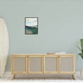 thumbnail image 2 of Stupell Industries Modern Cloudy Distant Beach Shore Painting Black Framed Art Print Wall Art, Design by Nikita Jariwala, 2 of 8