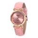 thumbnail image 2 of Reloj casual de cuero para mujer de moda Reloj de pulsera de cristal de cuarzo analógico de lujo, 2 of 2