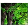 thumbnail image 1 of Trees Forest Ceramic Tile Mural Kitchen Backsplash Bathroom Shower, 401654-S54, 1 of 3