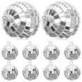 thumbnail image 2 of 10 piezas de bolas de discoteca con espejos delicados, decoración reflectante, bola de espejo para colgar en la barra., 2 of 5