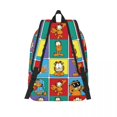 thumbnail image 3 of Garfields Cat Funny Meme Canvas Backpacks for Men Women Water Resistant School College Cartoon Comic Bag Printing Bookbag, 3 of 7