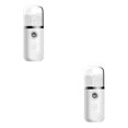thumbnail image 1 of Pulverizador de niebla facial Seitruly 40ml humidificador hidratante recargable USB portátil Blanco elegante 2piezas, 1 of 6