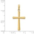 thumbnail image 2 of 14K Yellow Gold Cross Pendant, 2 of 2